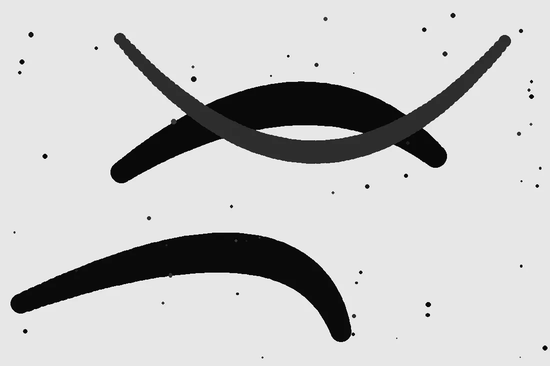 Christmas Gift Ideas: Putting a Spectacular Canvas Painting Under the Tree - abstract monochrome illustration