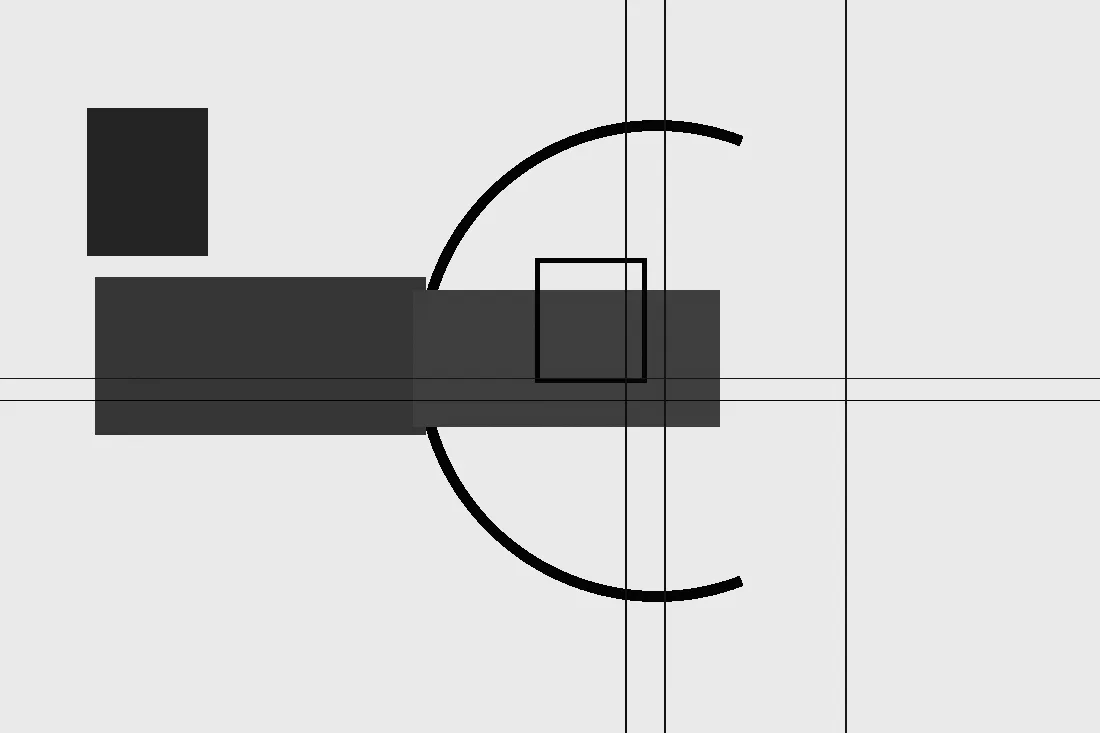 Floating Frames for Canvas Art: Why This is the Most Modern Choice - abstract monochrome illustration