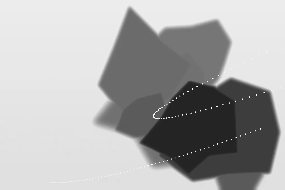 How to Arrange a Stunning Gallery Wall with Abstract Art - abstract monochrome illustration