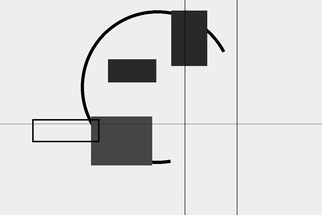 Re-Tightening a Canvas: What to Do if Your Painting Gets Loose Over Time - abstract monochrome illustration