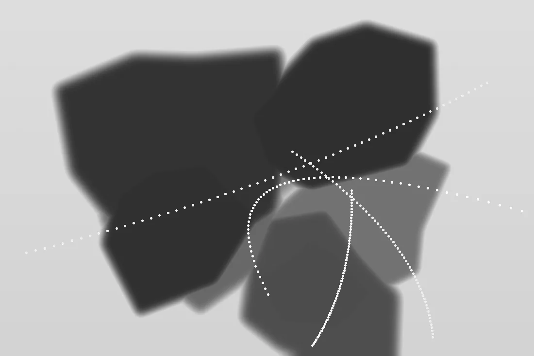 The Ultimate Guide to Sizing Wall Art Above Your Sofa - abstract monochrome illustration