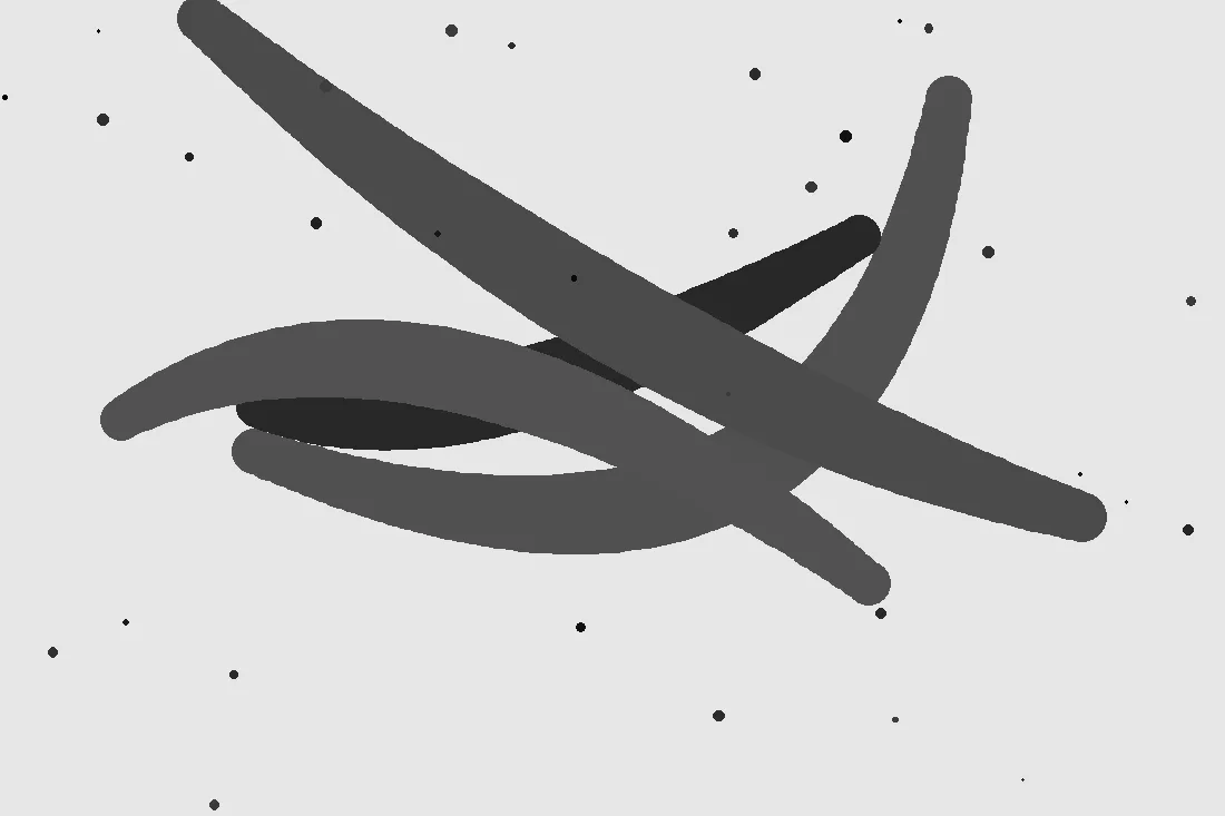 Why Cotton Canvas is Superior to Polyester for Professional Artworks - abstract monochrome illustration