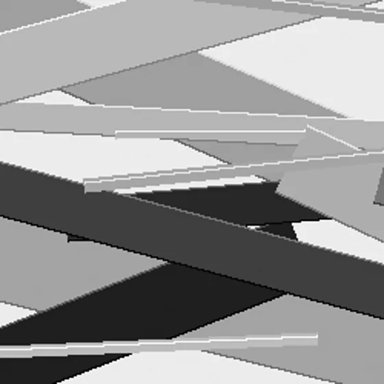 Surface detail 2 of Aperture Trace I, impasto texture texture in warm ivory and off-white