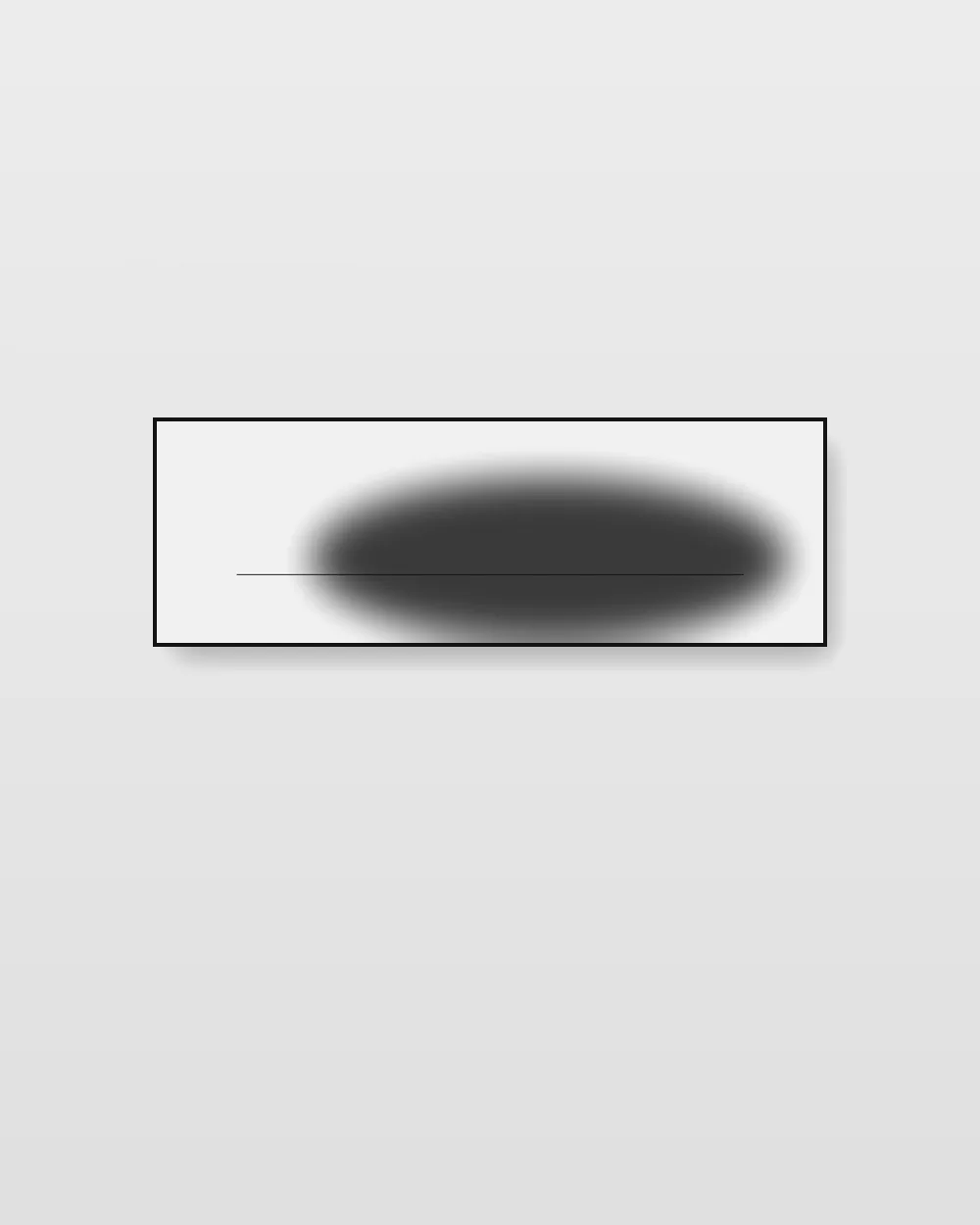 Obsidian Fragment No. 5, original monochrome field abstract painting in high-contrast black and white on canvas