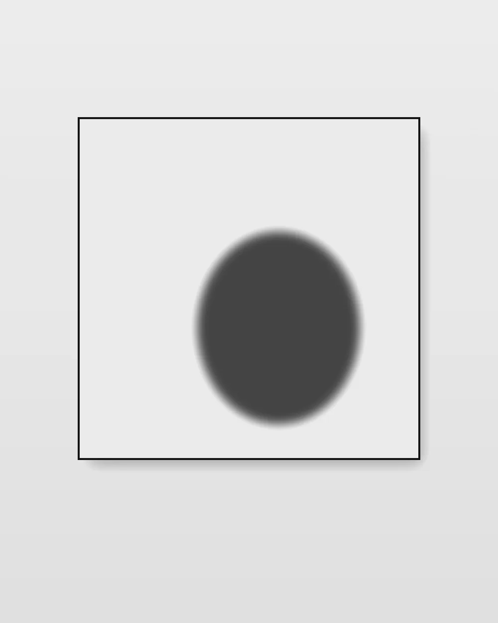 Quiet Field No. 3, an original monochrome field abstract painting in warm ivory and off-white