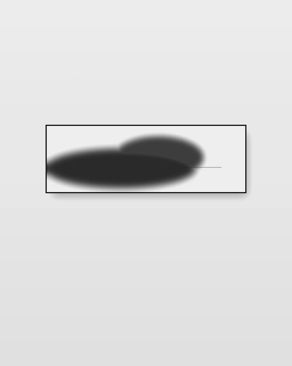 Silent Void, original monochrome field abstract painting in smoke and ash grey on canvas