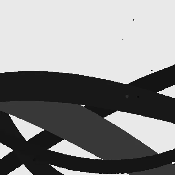 Surface detail 2 of Undertow Plane, abstract expressionism texture in high-contrast black and white